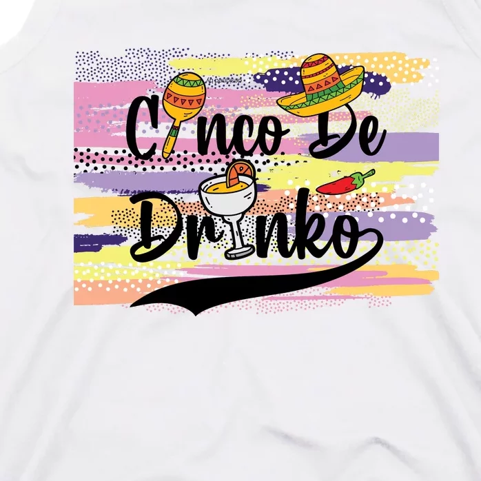 Cinco De Drinko Cinco De Mayo Sub Tank Top