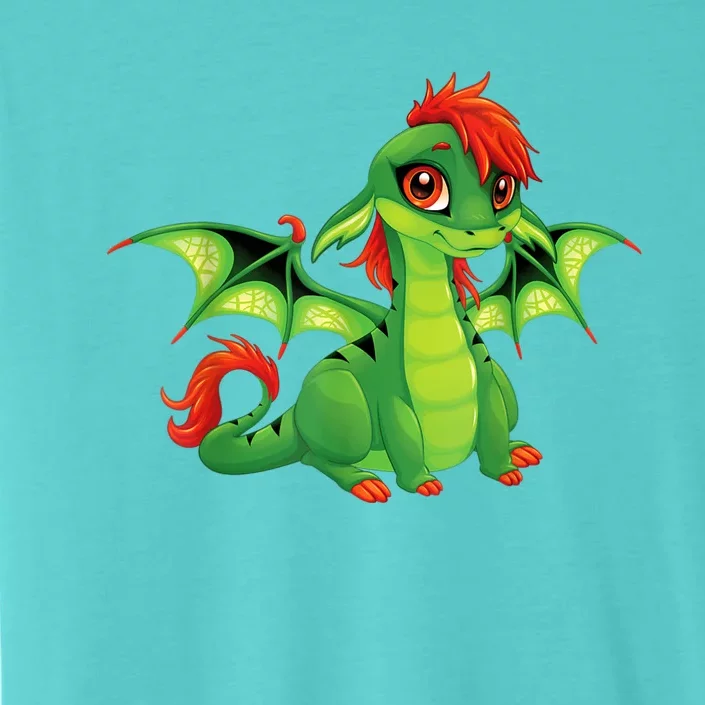 Cute Dragon Design ChromaSoft Performance T-Shirt