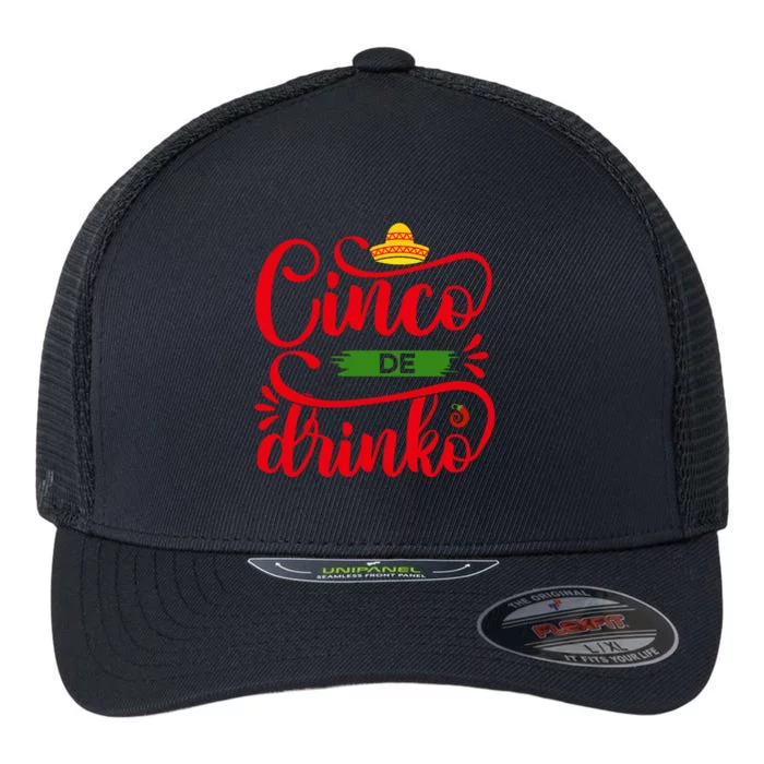 Cinco De Drinko T S Flexfit Unipanel Trucker Cap