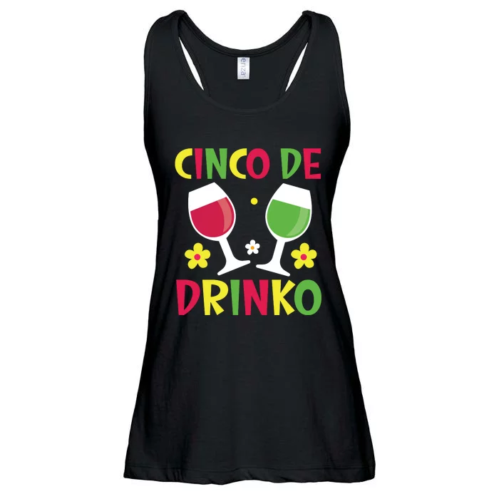 Cinco De Drinko T Ladies Essential Flowy Tank