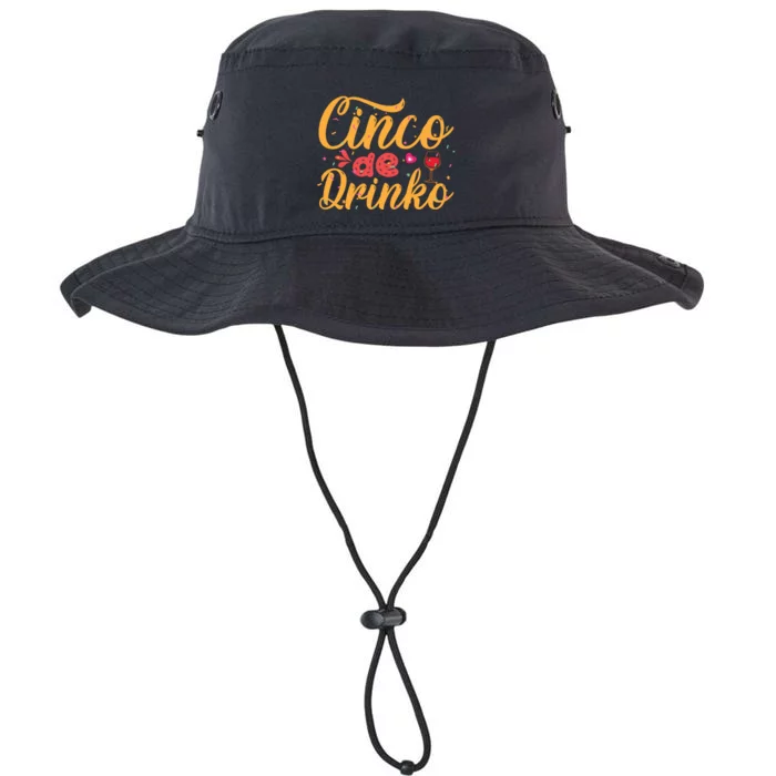 Cinco De Drinko Typography Legacy Cool Fit Booney Bucket Hat