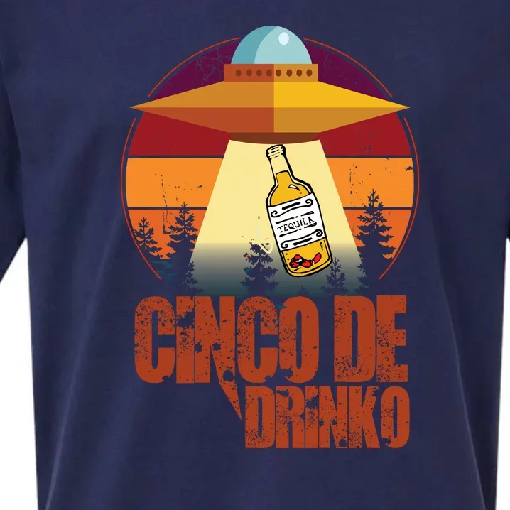 Cinco De Drinko UFO Sueded Cloud Jersey T-Shirt