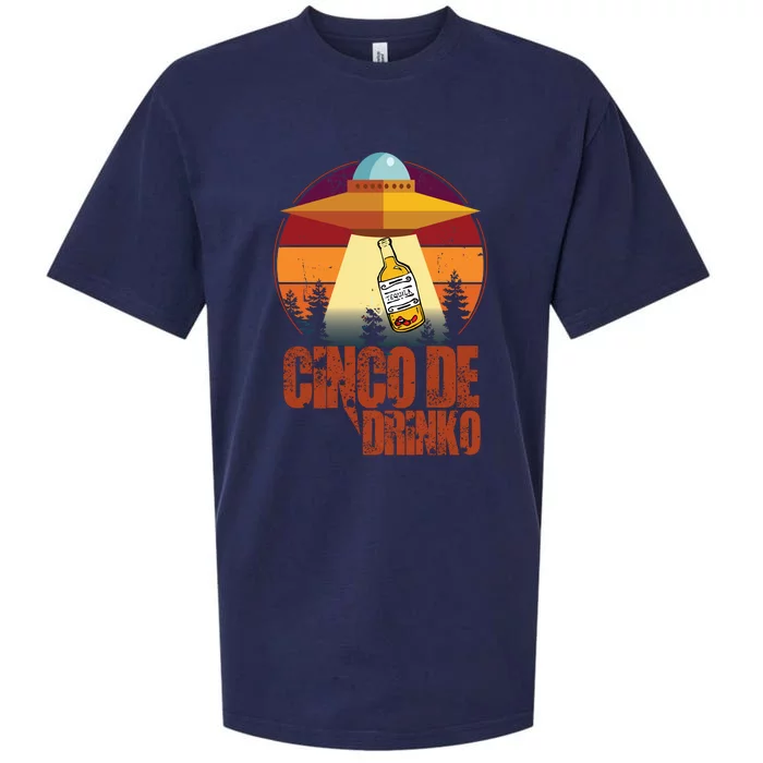 Cinco De Drinko UFO Sueded Cloud Jersey T-Shirt