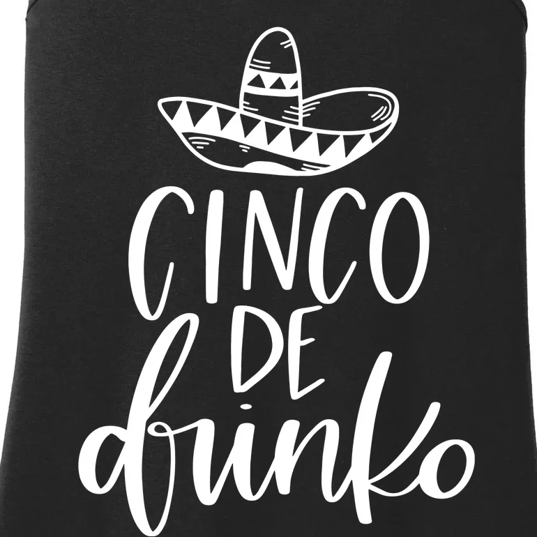 Cinco De Drinko Ladies Essential Tank