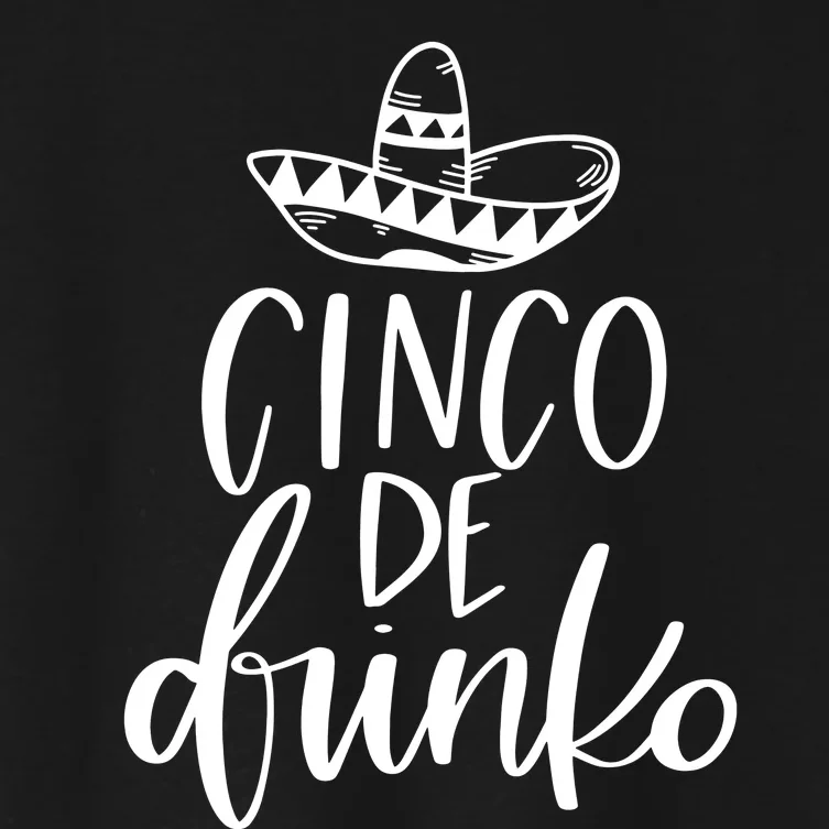 Cinco De Drinko Women's Crop Top Tee