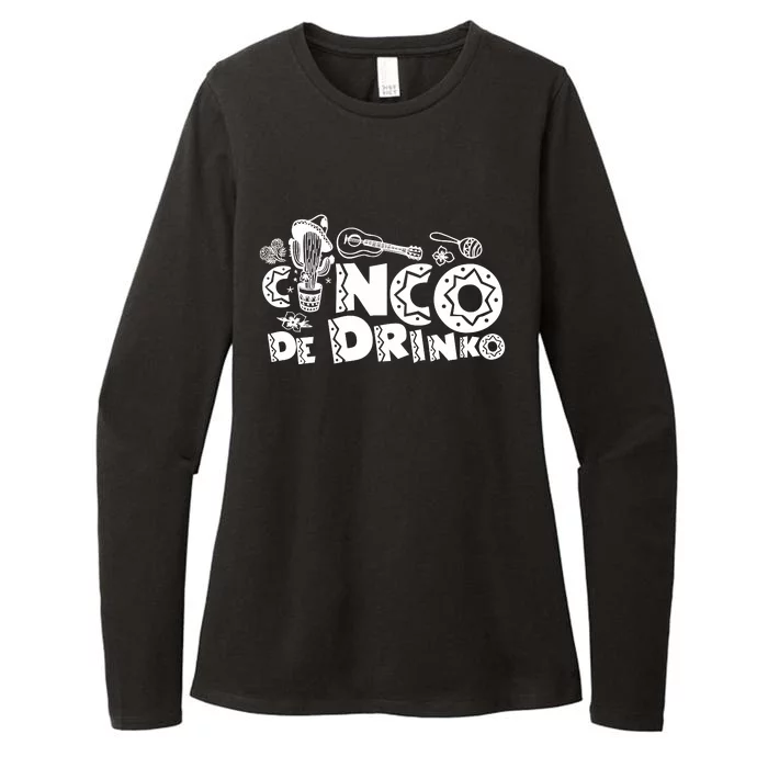 Cinco De Drinko Light Womens CVC Long Sleeve Shirt