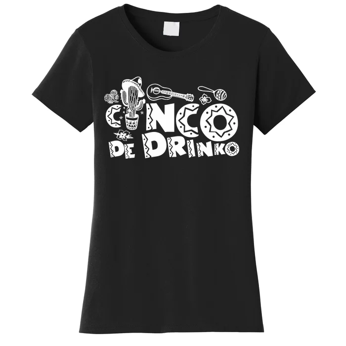 Cinco De Drinko Light Women's T-Shirt