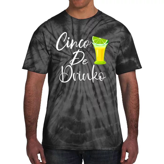 Cinco De Drinko Bitchachos Funny Cinco De Mayo Drinking Tie-Dye T-Shirt