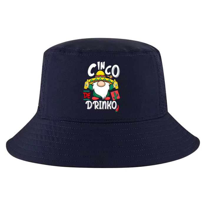 Cinco De Drinko Gnome Cool Comfort Performance Bucket Hat