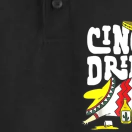 Cinco Drinko De Mayo Fiesta Squad Mexican Party 5 De Mayo Dry Zone Grid Performance Polo