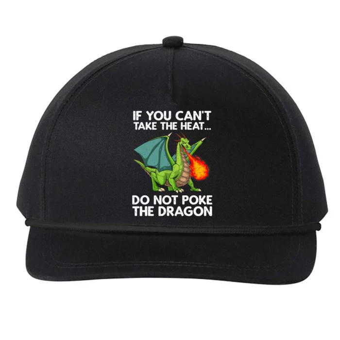 Cool Dragon Design For Mythical Dragon Lover Snapback Five-Panel Rope Hat