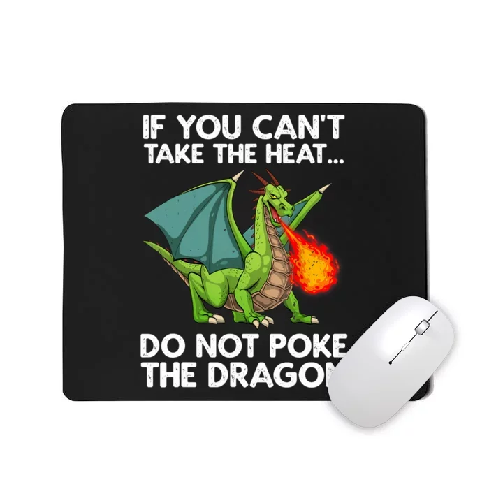 Cool Dragon Design For Mythical Dragon Lover Mousepad