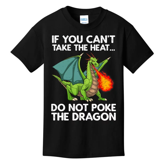 Cool Dragon Design For Mythical Dragon Lover Kids T-Shirt