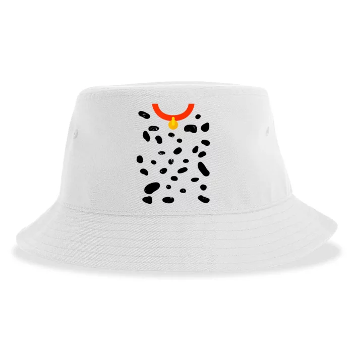 Cute Dalmatian Dog Costume Sustainable Bucket Hat