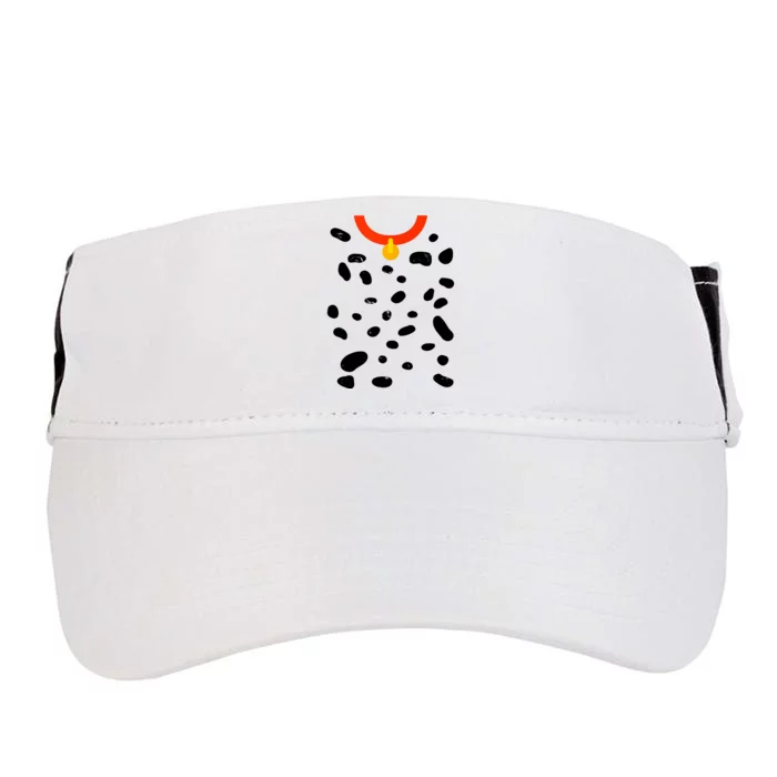 Cute Dalmatian Dog Costume Adult Drive Performance Visor