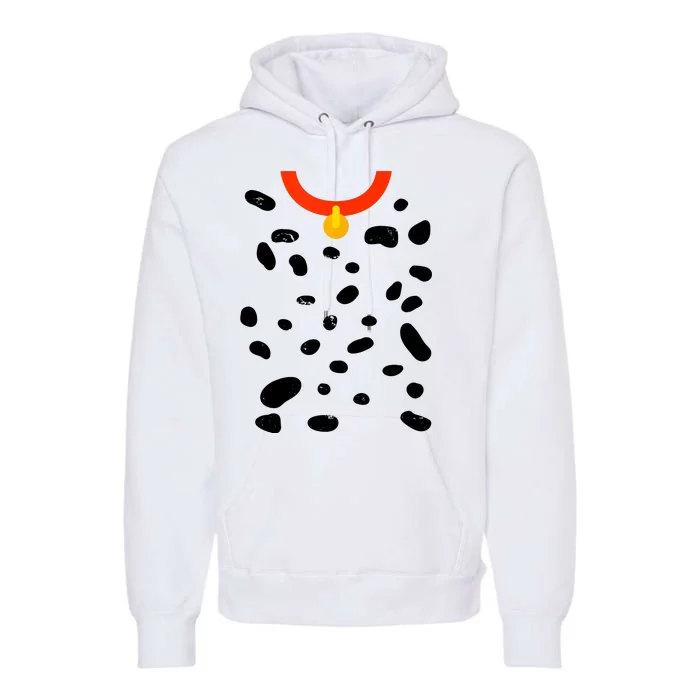 Cute Dalmatian Dog Costume Premium Hoodie