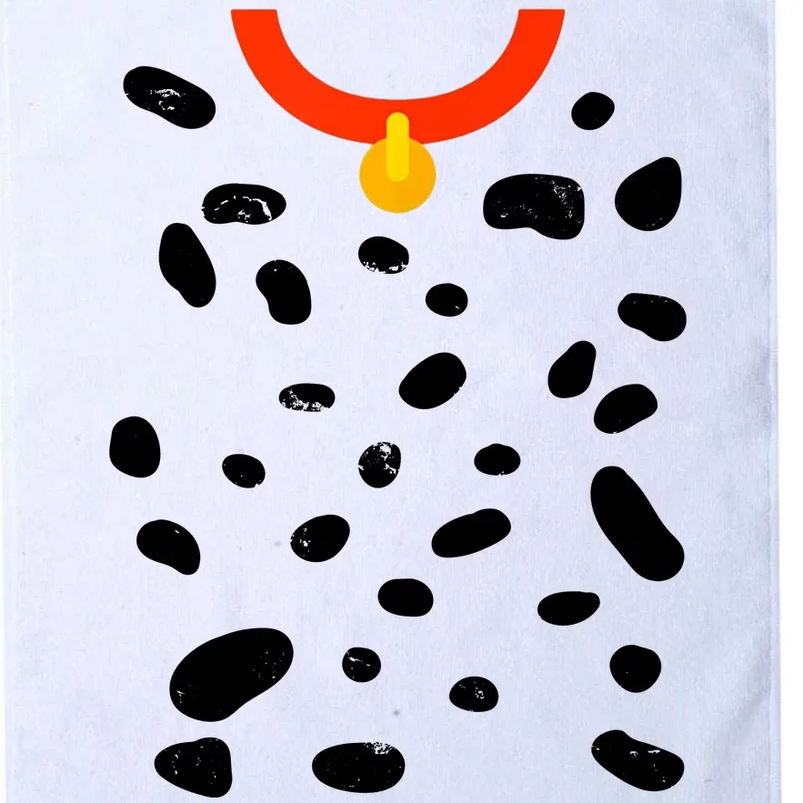 Cute Dalmatian Dog Costume Platinum Collection Golf Towel