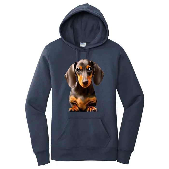 Cute Dachshund Dog Lover Animal Pet Trainer Best Gift Women's Pullover Hoodie