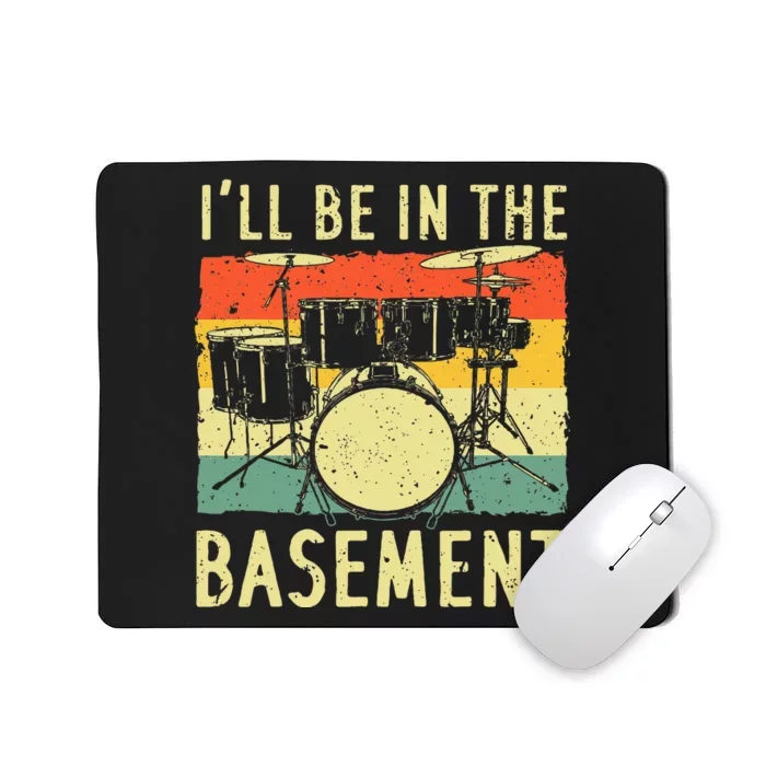 Cool Drumming Design For Women Drum Set Drumming Drummer Mousepad