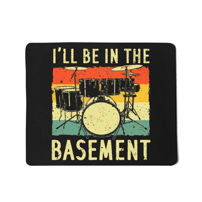 Cool Drumming Design For Women Drum Set Drumming Drummer Mousepad