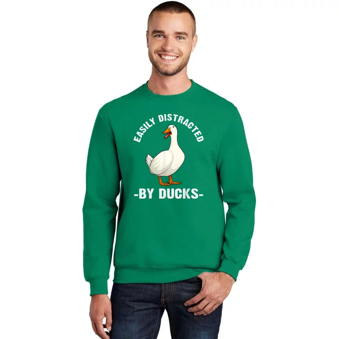 Cute Duck Design Aquatic Bird Duck Lovers Sweatshirt