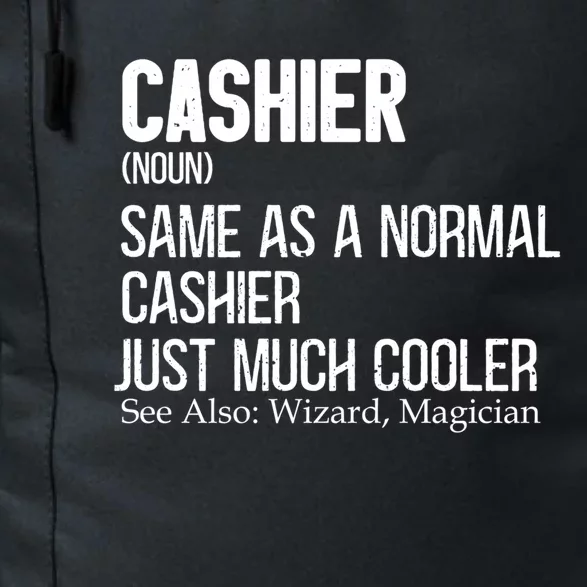 Cashier Definition Design For Banking Clerk Cashier Gift Daily Commute Backpack