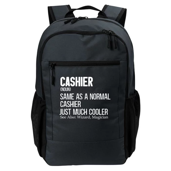 Cashier Definition Design For Banking Clerk Cashier Gift Daily Commute Backpack