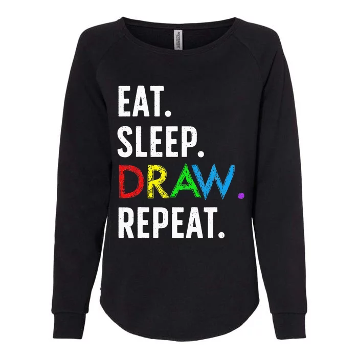 Cute Drawing Design For Sketch Artist Drawing Womens California Wash Sweatshirt