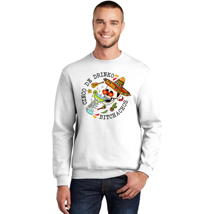 Cinco De Drink Funny Cinco De Mayo Day Drinking Sweatshirt