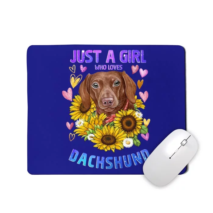 Cute Dachshund Dog Loving Puppy Lover Gift Mousepad