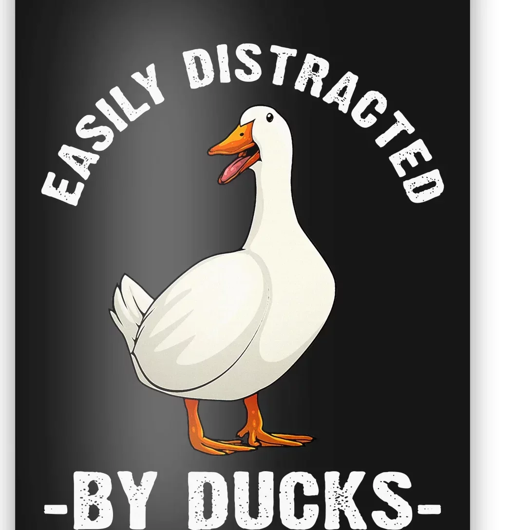 Cute Duck Design For Aquatic Bird Duck Lovers Poster