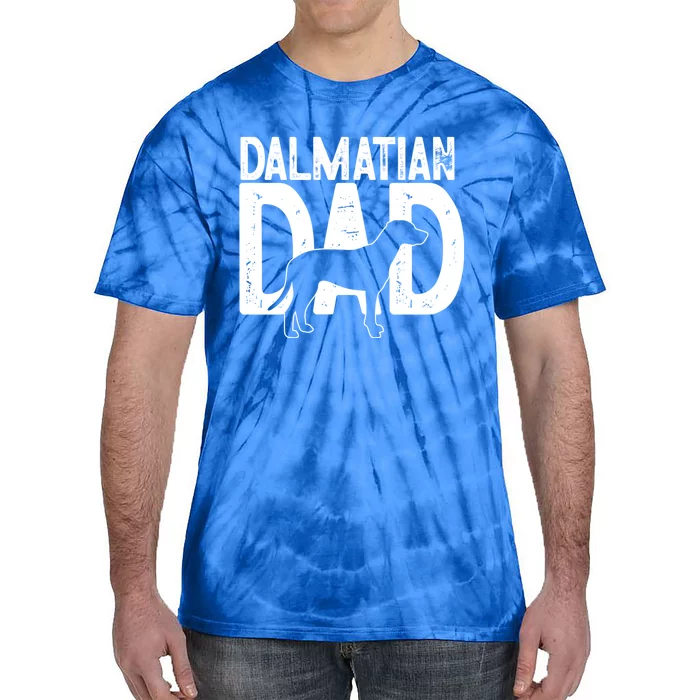 Cute Dalmatian Dog Dad Puppy Lover Father Cool Gift Tie-Dye T-Shirt