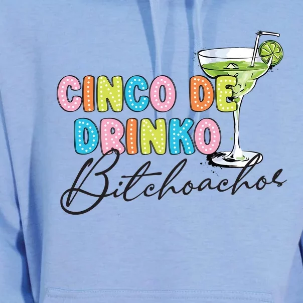 Cinco De Drinko Funny Cinco De Mayo Drinking Unisex Surf Hoodie