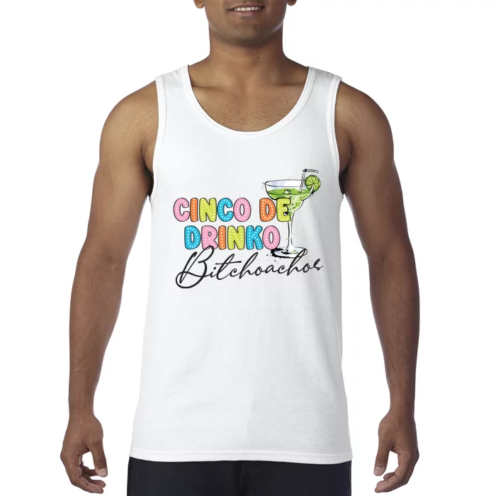 Cinco De Drinko Funny Cinco De Mayo Drinking Tank Top