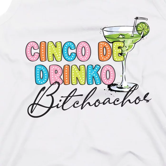 Cinco De Drinko Funny Cinco De Mayo Drinking Tank Top