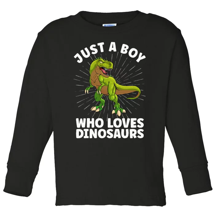 Cool Dinosaur Design For Men Dino Animal Dinosaur Lover Toddler Long Sleeve Shirt