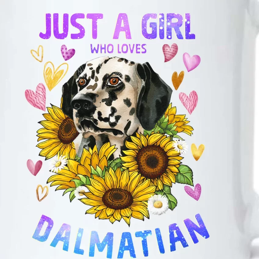 Cute Dalmatian Dog Loving Puppy Lover Gift Black Color Changing Mug