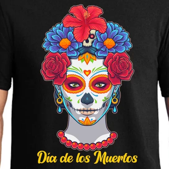 Celebrating Dia De Los Muertos Day Of The Day Pajama Set