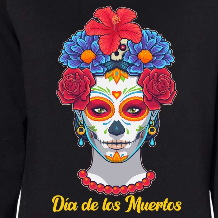 Celebrating Dia De Los Muertos Day Of The Day Womens California Wash Sweatshirt