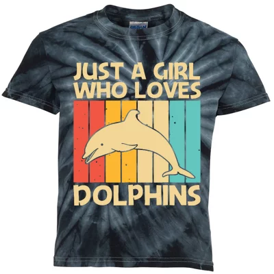 Dolphin Design Just A Girl Who Loves Dolphins Shirt - TeeUni