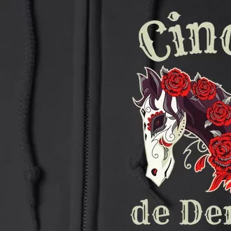 Cinco de Derby Horse Racing Full Zip Hoodie