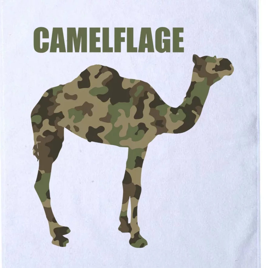 Camel Dromedary Dessert Animal Cool Gift Camel Camelflage Gift Platinum Collection Golf Towel