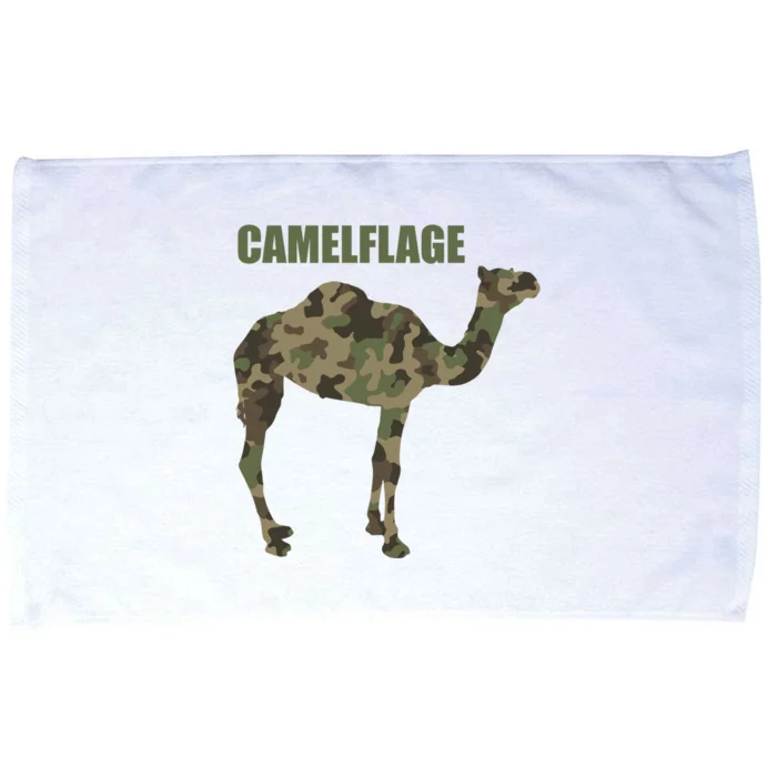 Camel Dromedary Dessert Animal Cool Gift Camel Camelflage Gift Microfiber Hand Towel