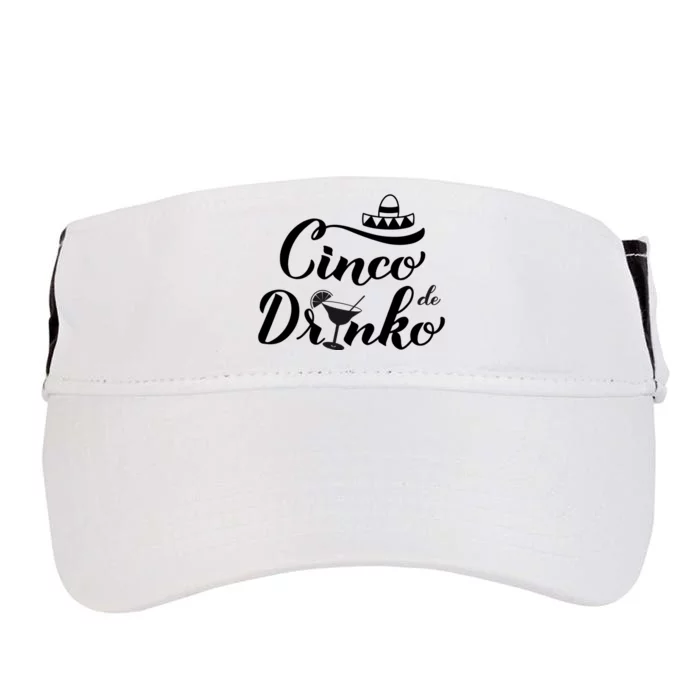 Cinco De Drinko Adult Drive Performance Visor