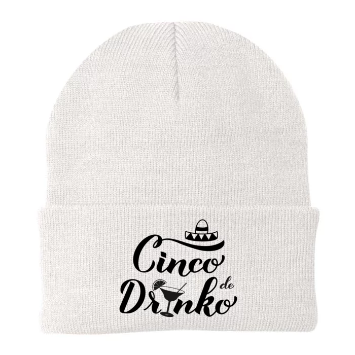 Cinco De Drinko Knit Cap Winter Beanie