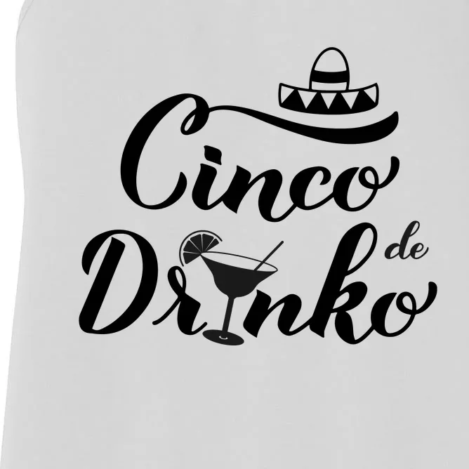 Cinco De Drinko Women's Racerback Tank