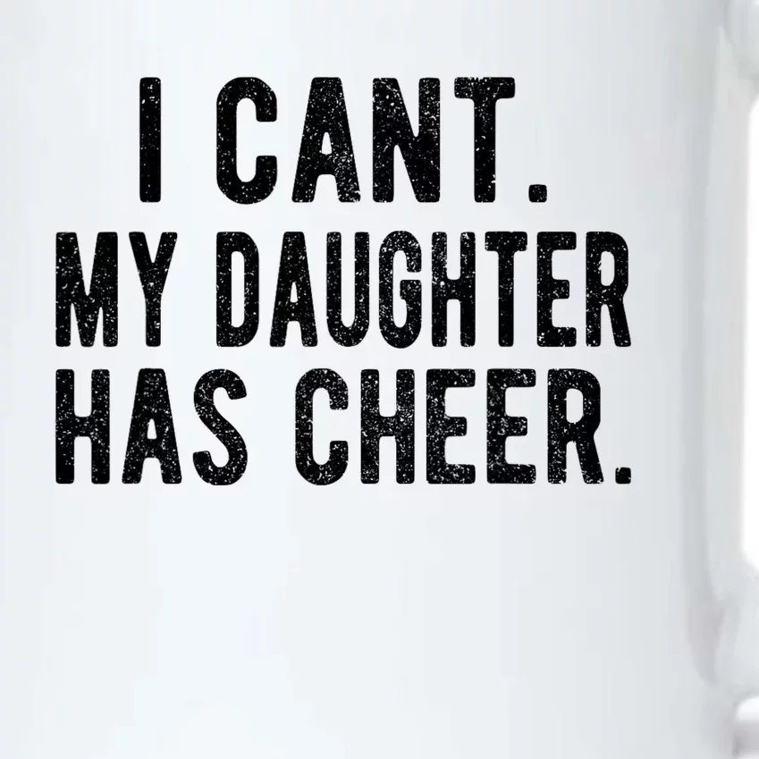 Cheer Dad Daughter Cheerleading FatherS Day Cheerleader Black Color Changing Mug