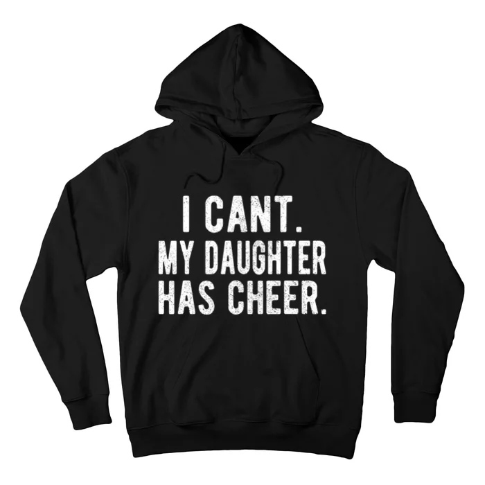 Cheer Dad Daughter Cheerleading FatherS Day Cheerleader Hoodie