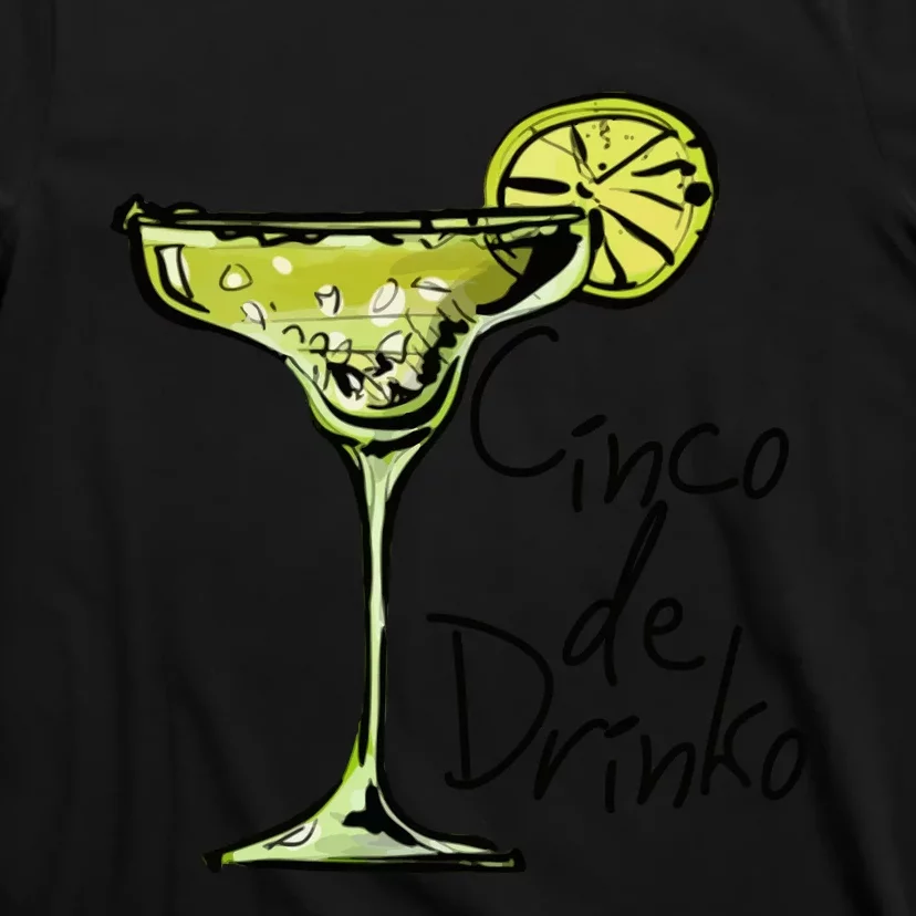 Cinco De Drinko Funny Cinco De Mayo T-Shirt