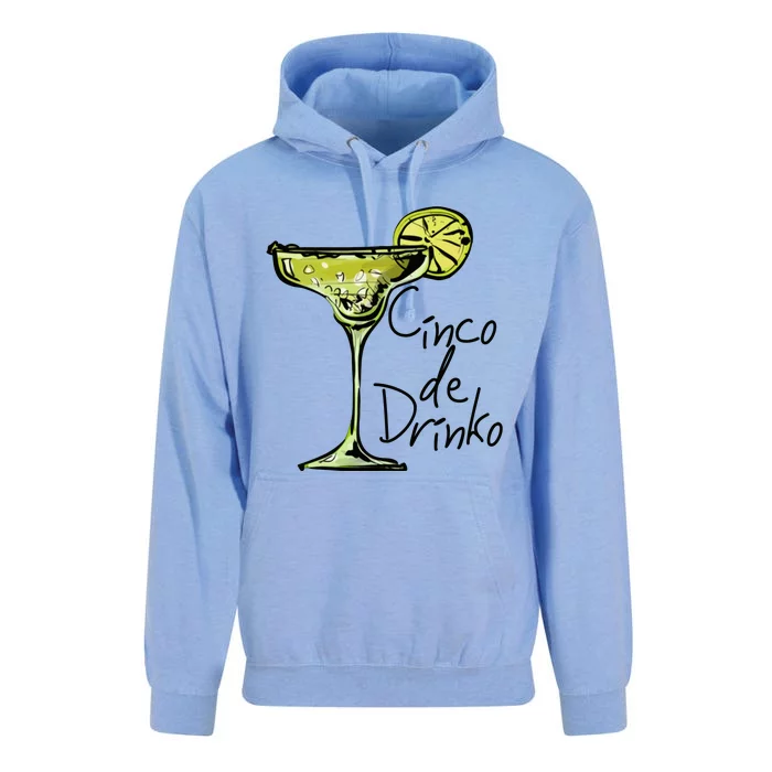 Cinco De Drinko Funny Cinco De Mayo Unisex Surf Hoodie